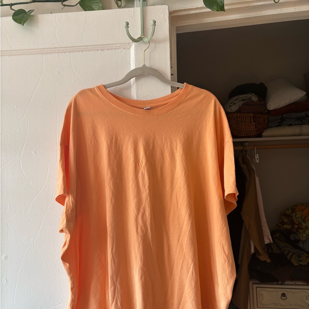 Old Navy Orange Oversized T-Shirt